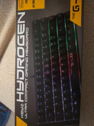 Teclado Gaming G-LAB Hydrogen Compacto