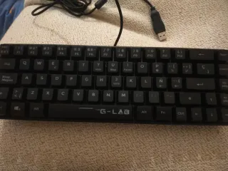 Teclado Gaming G-LAB Hydrogen Compacto