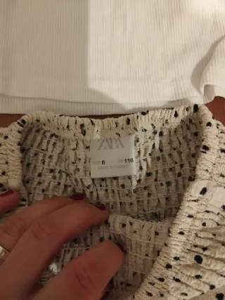 Conjunto camiseta y falda 7-8 años