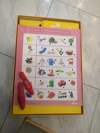 Lectron. En el Cole - Juego Educativo Diset