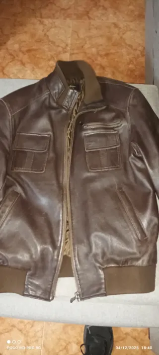 Chaqueta Cuero Atlas Cuir Talla M
