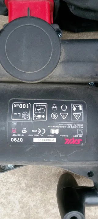 Soplador de aire con ruedas