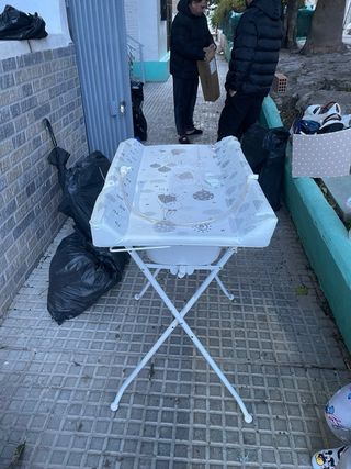 Bañera cambiador bebé