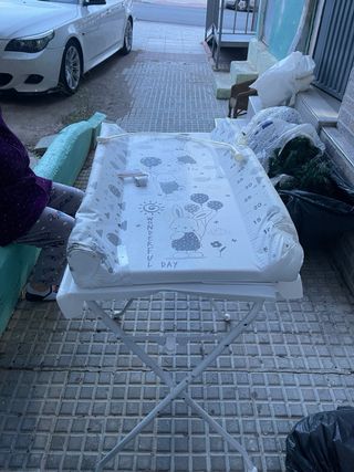 Bañera cambiador bebé