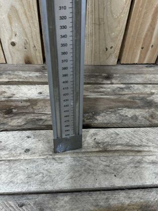 VENTOMETRO COLUMNA DE AGUA 500 METRAQUILATO