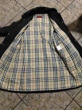 Gabardina Burberry Clásica Tartán