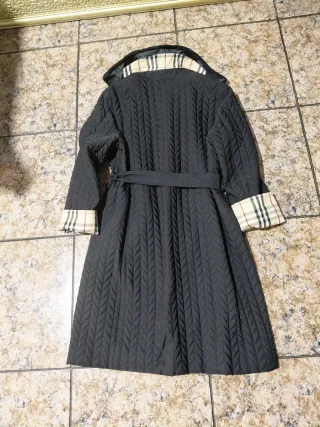 Gabardina Burberry Clásica Tartán