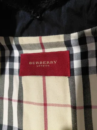 Gabardina Burberry Clásica Tartán