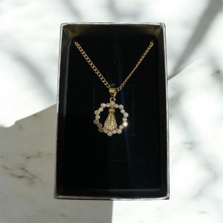 Colgantes cobre chapado en oro