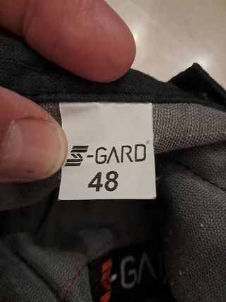 Pantalón bombero parque, marca S-GARD Talla 48