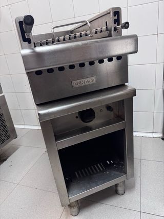 Parrilla profesional acero inoxidable