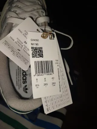 Adidas NY 90 Blancas y Verdes