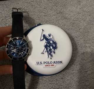 Reloj U.S. Polo Assn. Negro y Azul