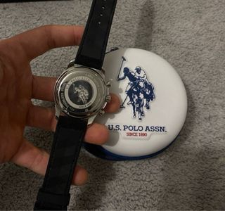 Reloj U.S. Polo Assn. Negro y Azul