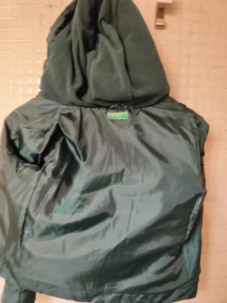 Chaqueta niño 7-8 años verde