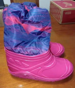 Botas Nieve Niña Talla 29 Rosas a estrenar