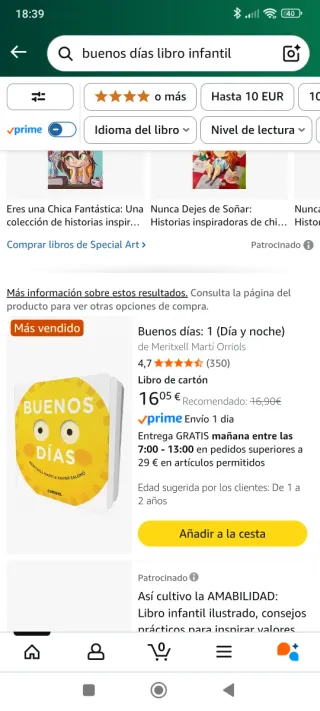 Buenos días (Día y noche) (Spanish Edition)