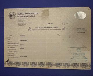 Permiso Explotación GREEN GOLD