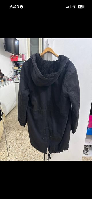 Parka Donna Nera