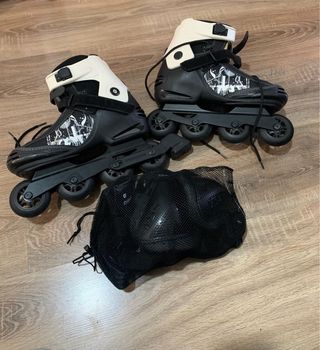 Patines Oxelo Talla 45 + Protecciones