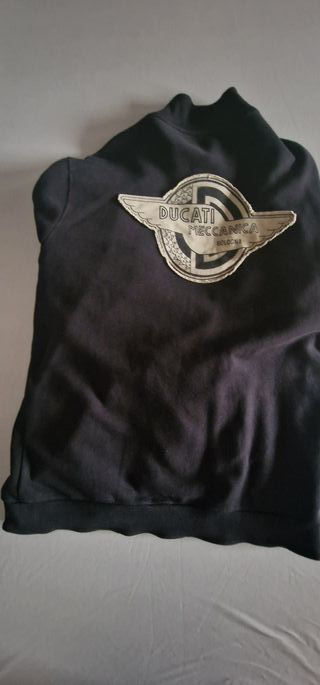 Chaqueta Ducati Negra y Beige