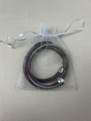 Gargantilla cuero colgante estrella