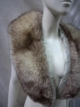 Stola scialle collo vera pelle