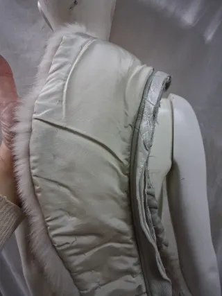 Stola scialle collo vera pelle