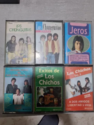 Lote Cintas Casete Los Chichos y Chunguitos