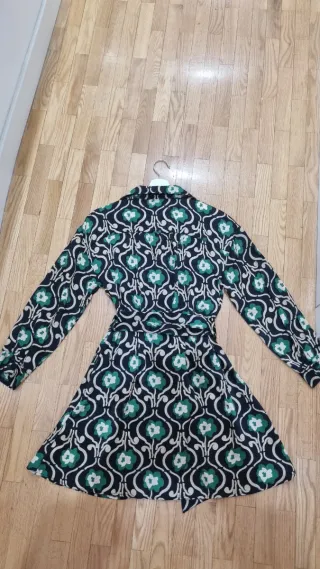 Vestido corto Zara Estampado T.M Nuevo a estrenar