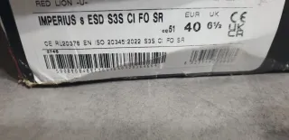 Scarpe da lavoro antinfortunistiche u-power 40