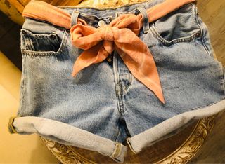 Shorts jeans Levi's + foulard