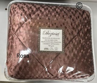 Trapunta velluto jacquard ITALY.TRAP