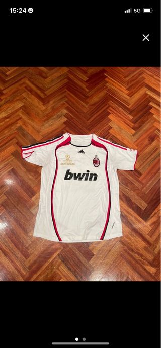 Camiseta AC Milán 2007 Adidas