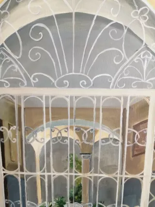Pittura Originale Cortile Andaluso