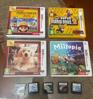 Juegos Nintendo 3DS: Mario, Miitopia, etc.