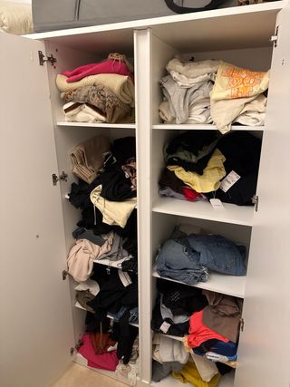 Armario blanco 4 meses de uso