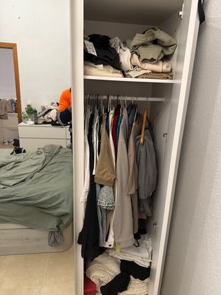 Armario blanco 4 meses de uso