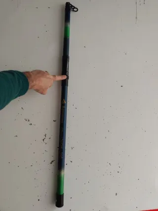 Soportes para cañas de pesca. acero inoxidable.