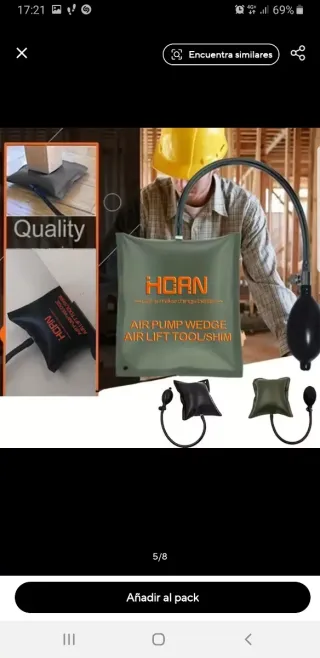 Cuña de aire HORN para elevación