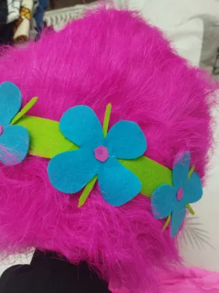 Disfraz Poppi Trolls Accesorios