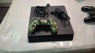 Mando PS4 Camuflaje Verde