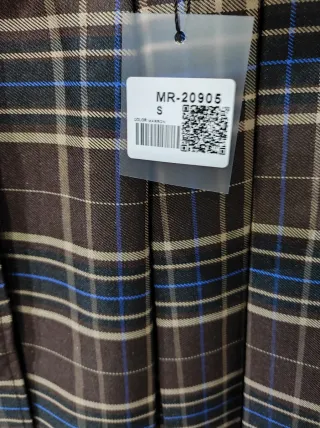 Falda Morango tablas cuadros S