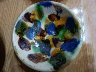 Juego Consomé Cerámica Multicolor