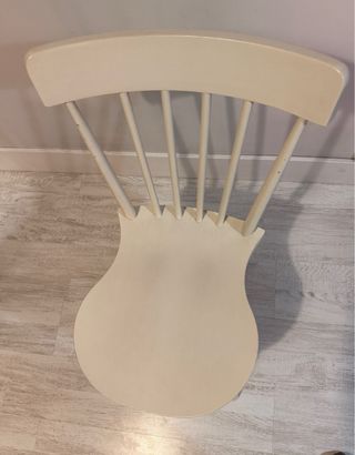 Silla Norraryd Ikea Madera Blanco.