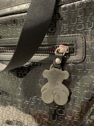 Bolsa portátil Tous Tibora Lindsay negra