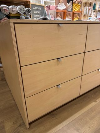 Mueble cajonero de tablero marino