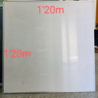 Pizarra blanca 1'20m