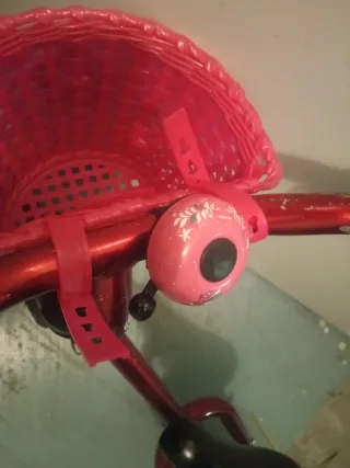 Bicicleta Chicco sin pedales roja