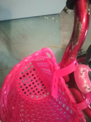 Bicicleta Chicco sin pedales roja